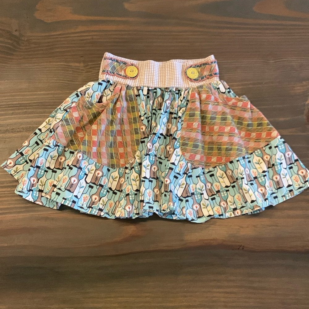 Matilda Jane skirt. Girls 4.